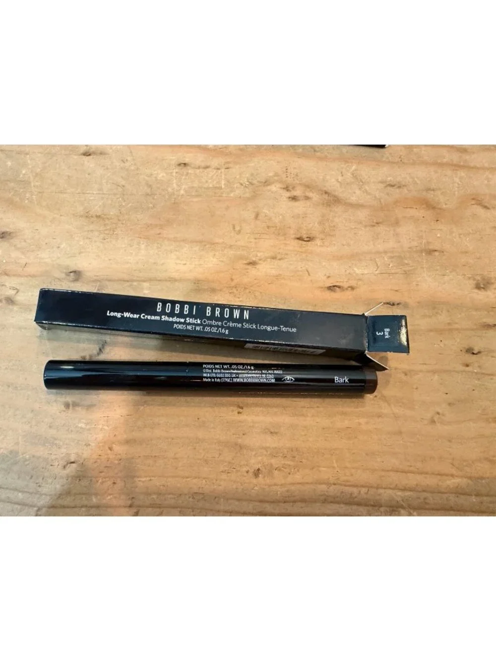 Bobbi Brown Long-Wear Cream Shadow Stick #Bark 3 0.05oz - NIB
